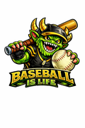 Baseball is Life Monster - T-shirt / Hoodie