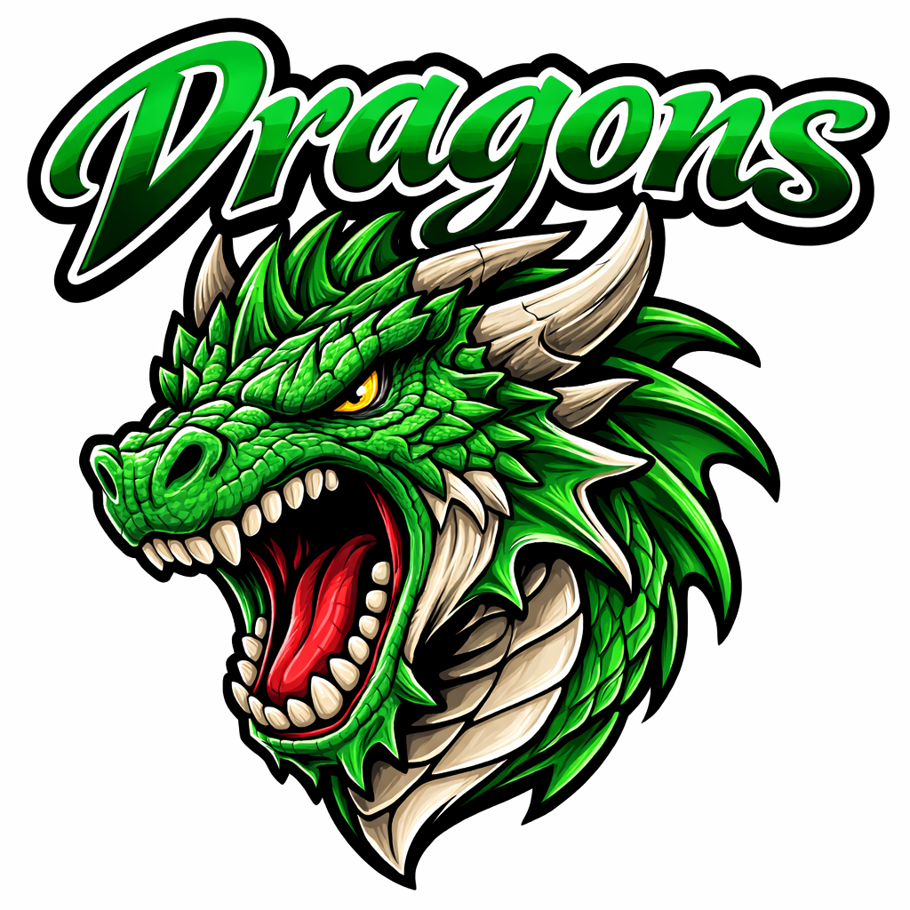 Dragons Varsity Mascot - T-shirt / Hoodie