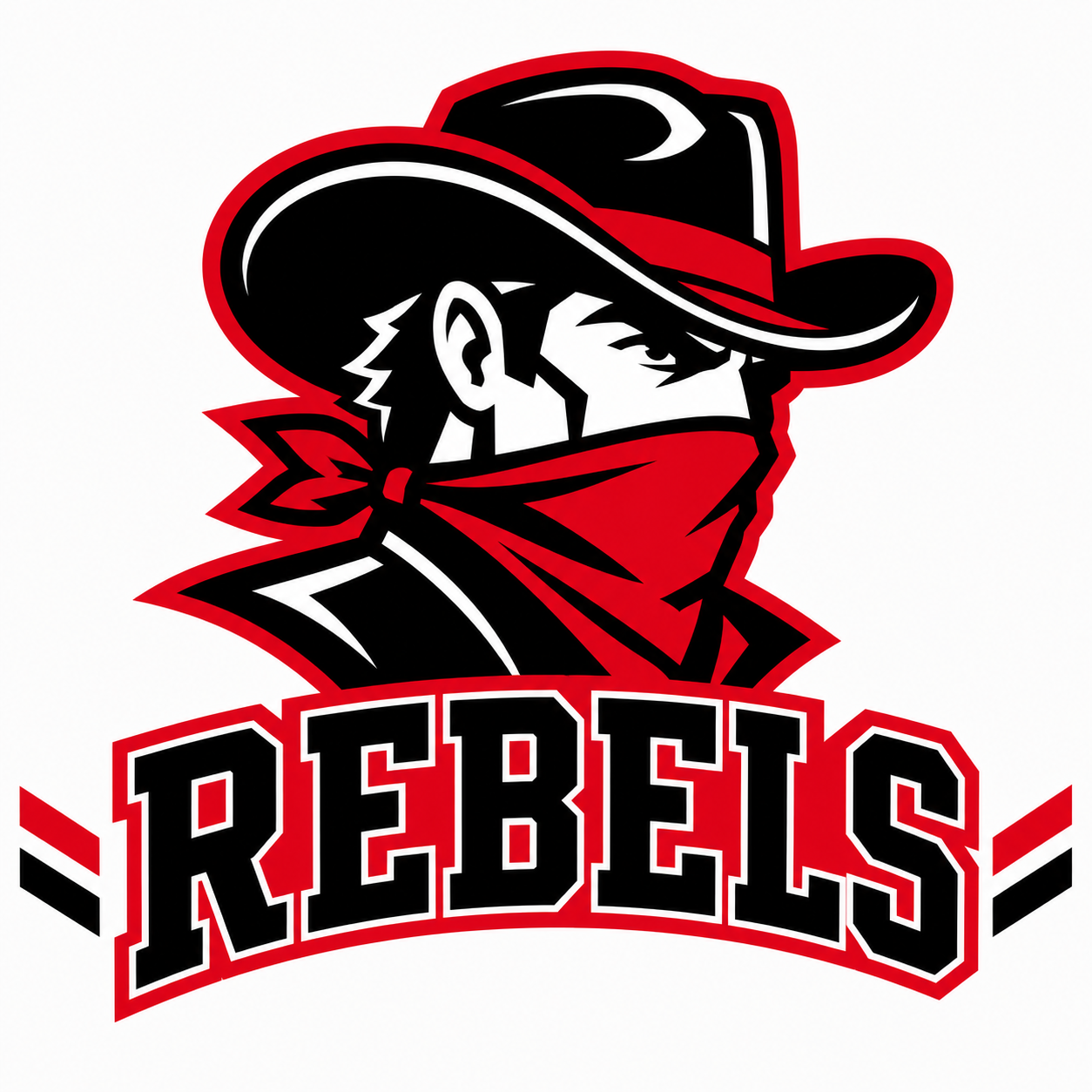Rebels School Mascot - T-shirt / Hoodie