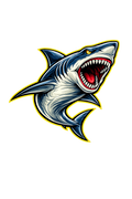 Sharks Fierce Mascot - T-shirt / Hoodie