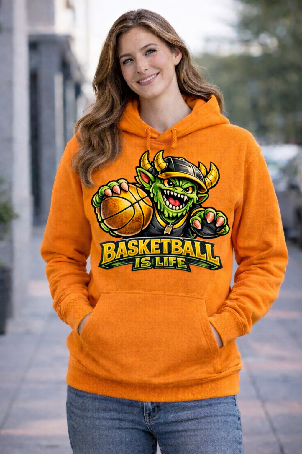 Monster Basketball Player