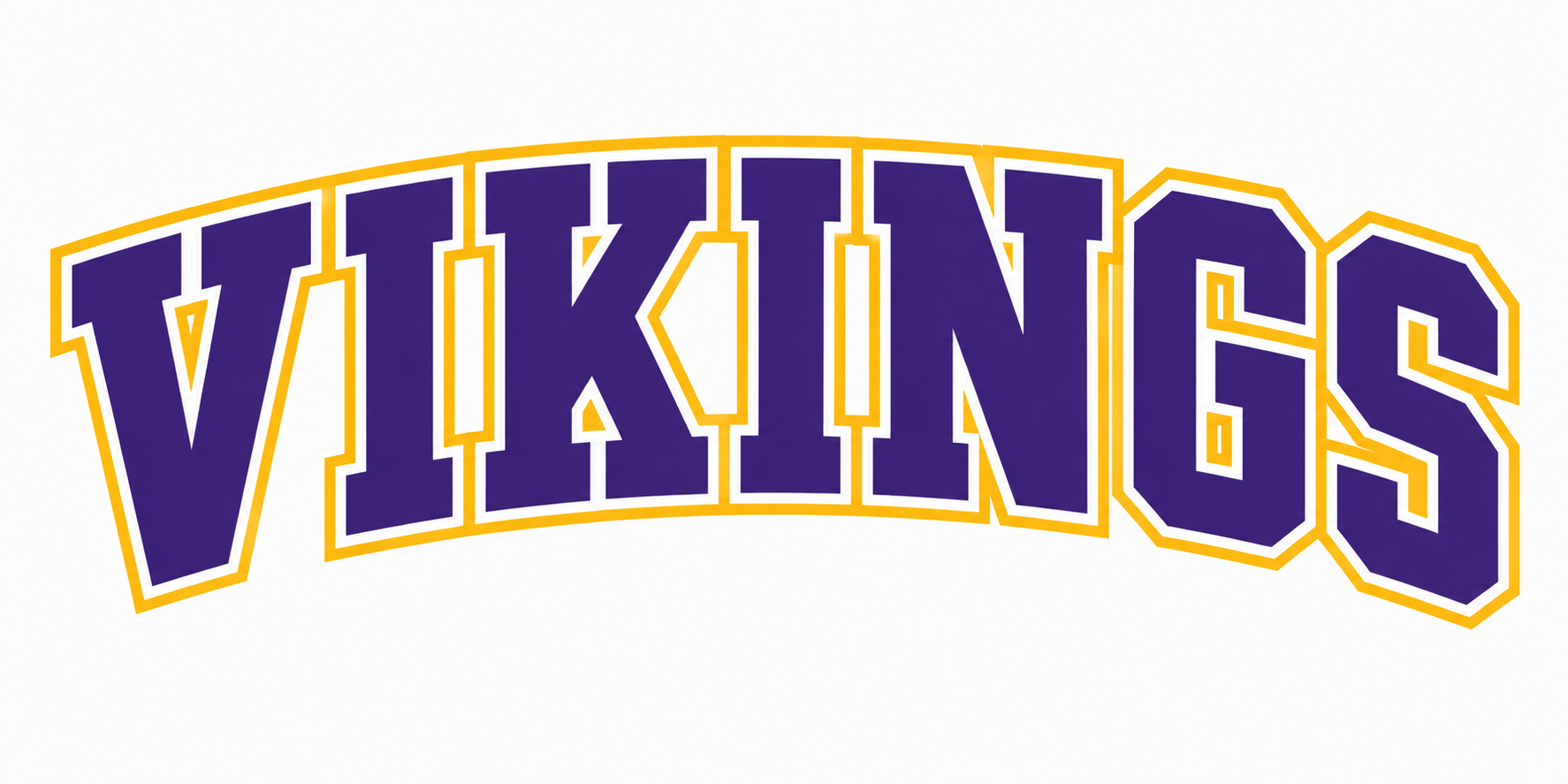 Vikings Varsity Block - T-shirt / Hoodie