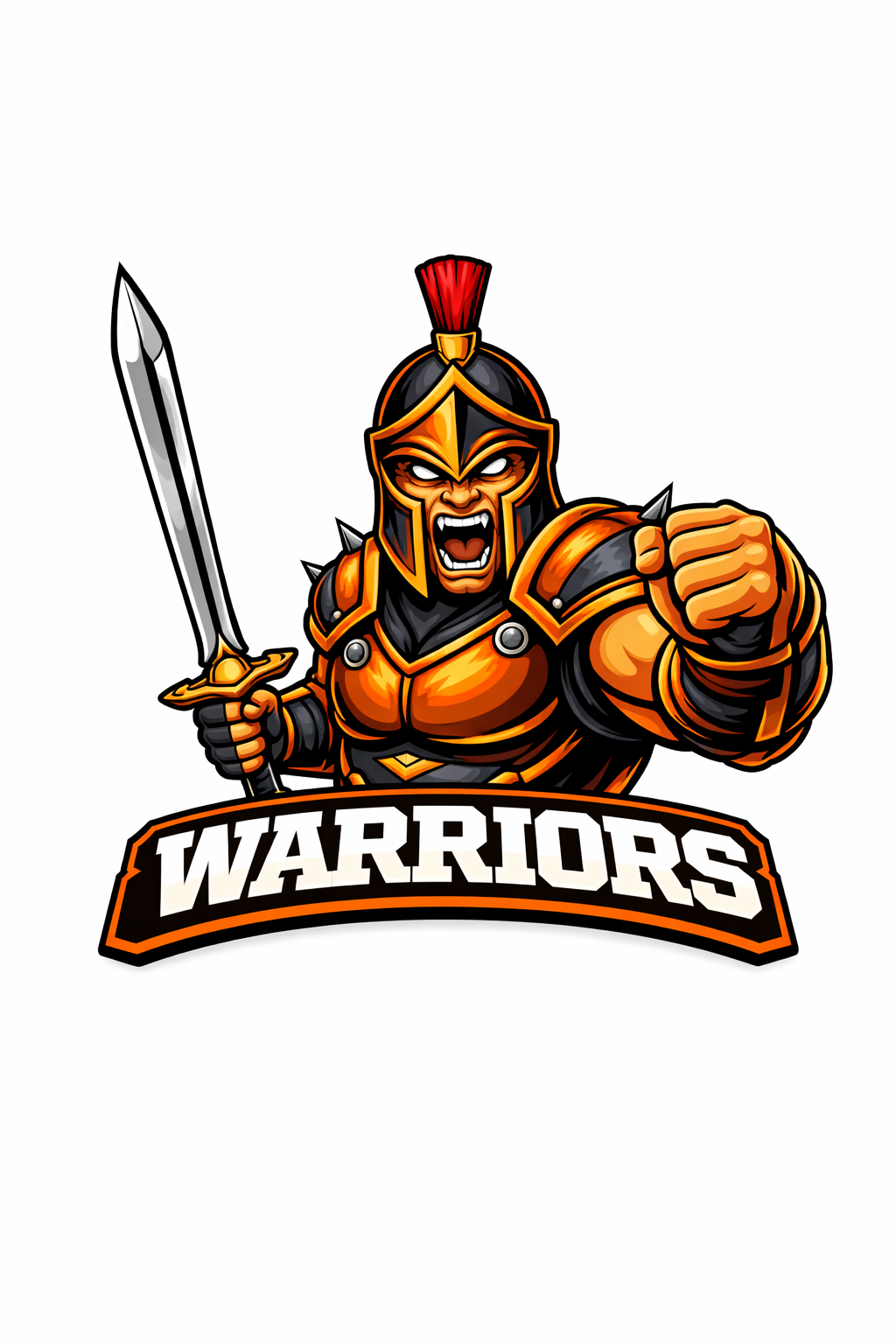 Warriors Mascot - T-shirt / Hoodie