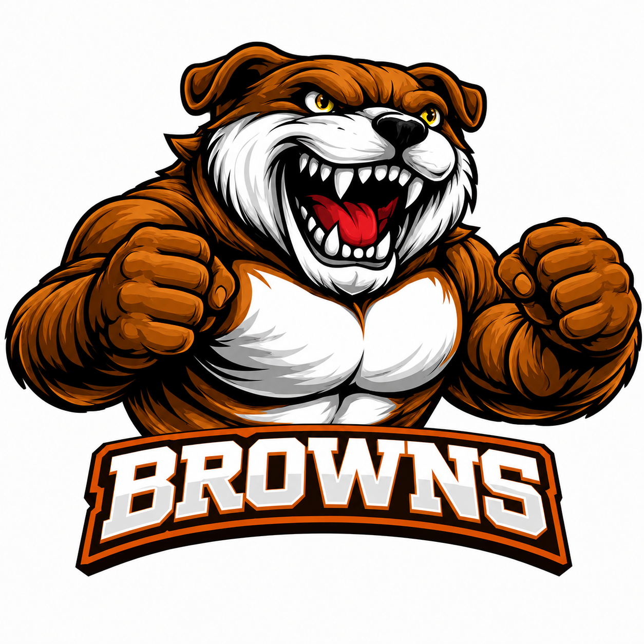 Browns Classic Mascot - T-shirt / Hoodie