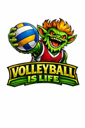 Monster - Volleyball Is Life - T-shirt / Hoodie
