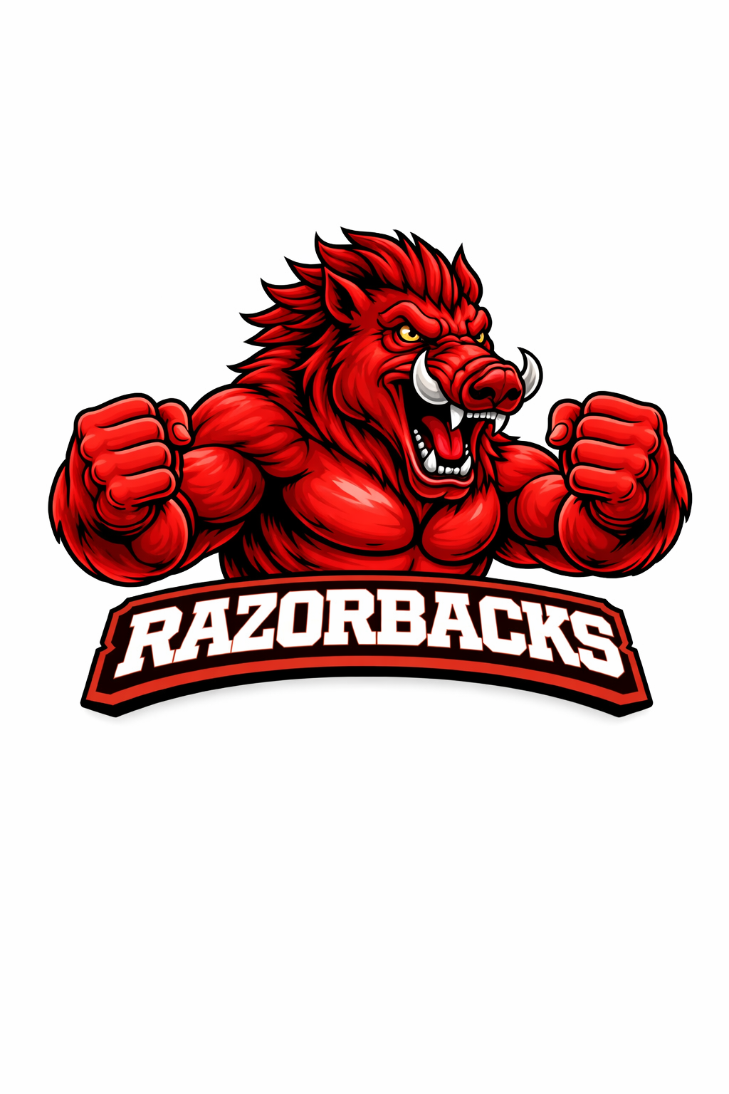Razorbacks Mascot - T-shirt / Hoodie