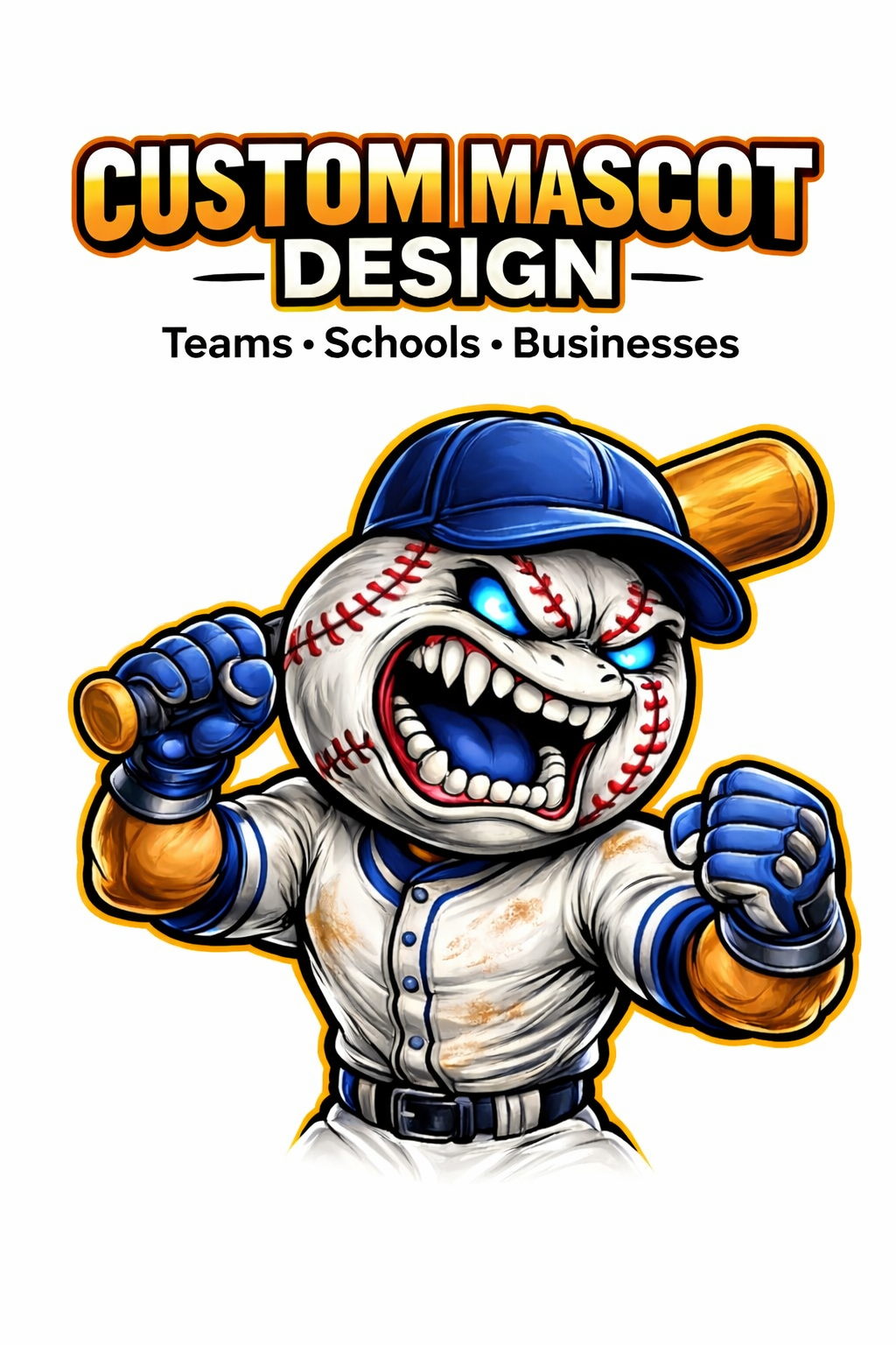 Custom Mascot Design - T-shirt / Hoodie