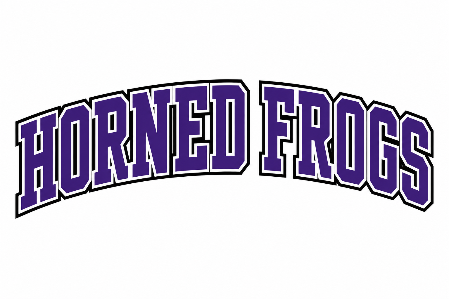 Horned Frogs Varsity Block - T-shirt / Hoodie