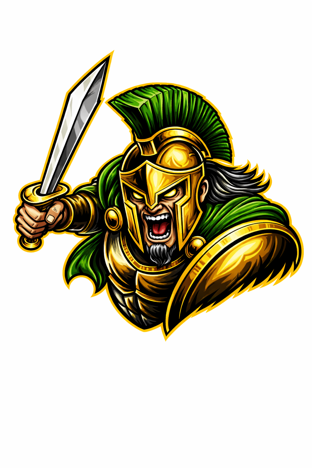 Spartans Fierce Mascot - T-shirt / Hoodie