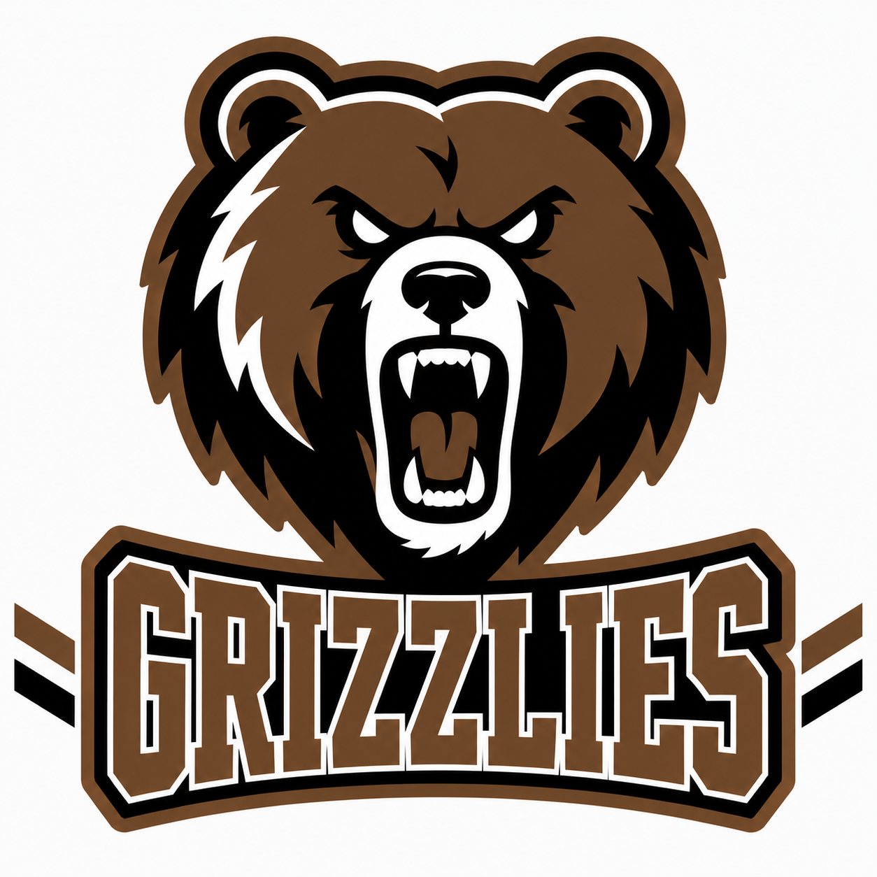 Grizzlies School Mascot - T-shirt / Hoodie