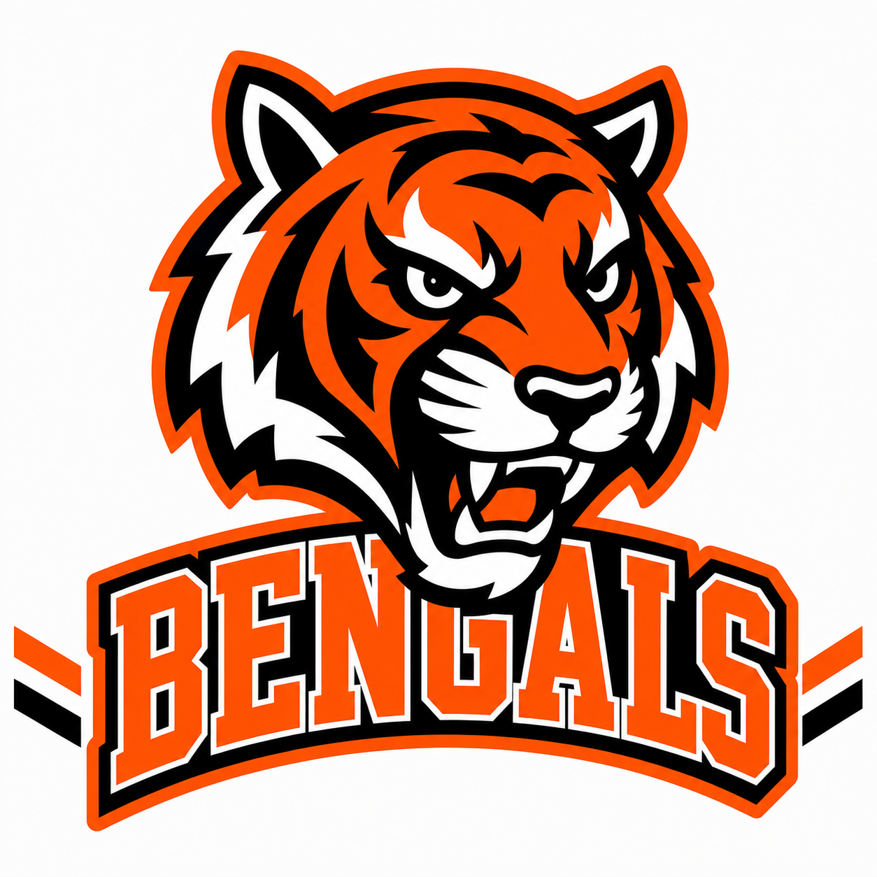 Bengals School Mascot - T-shirt / Hoodie