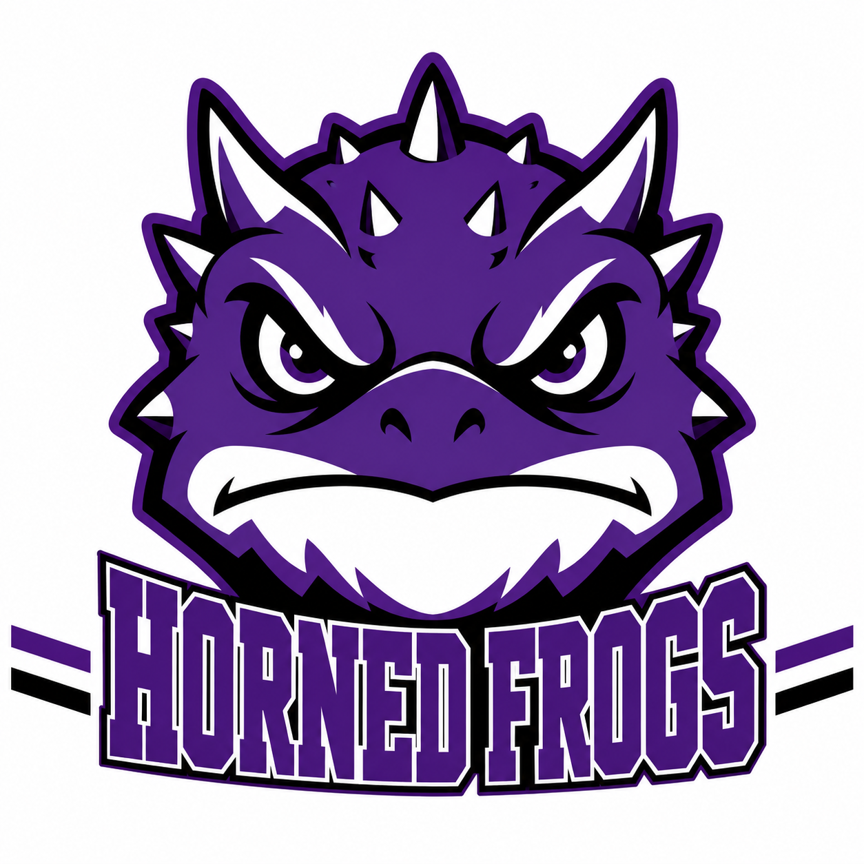 Horned Frogs School Mascot - T-shirt / Hoodie