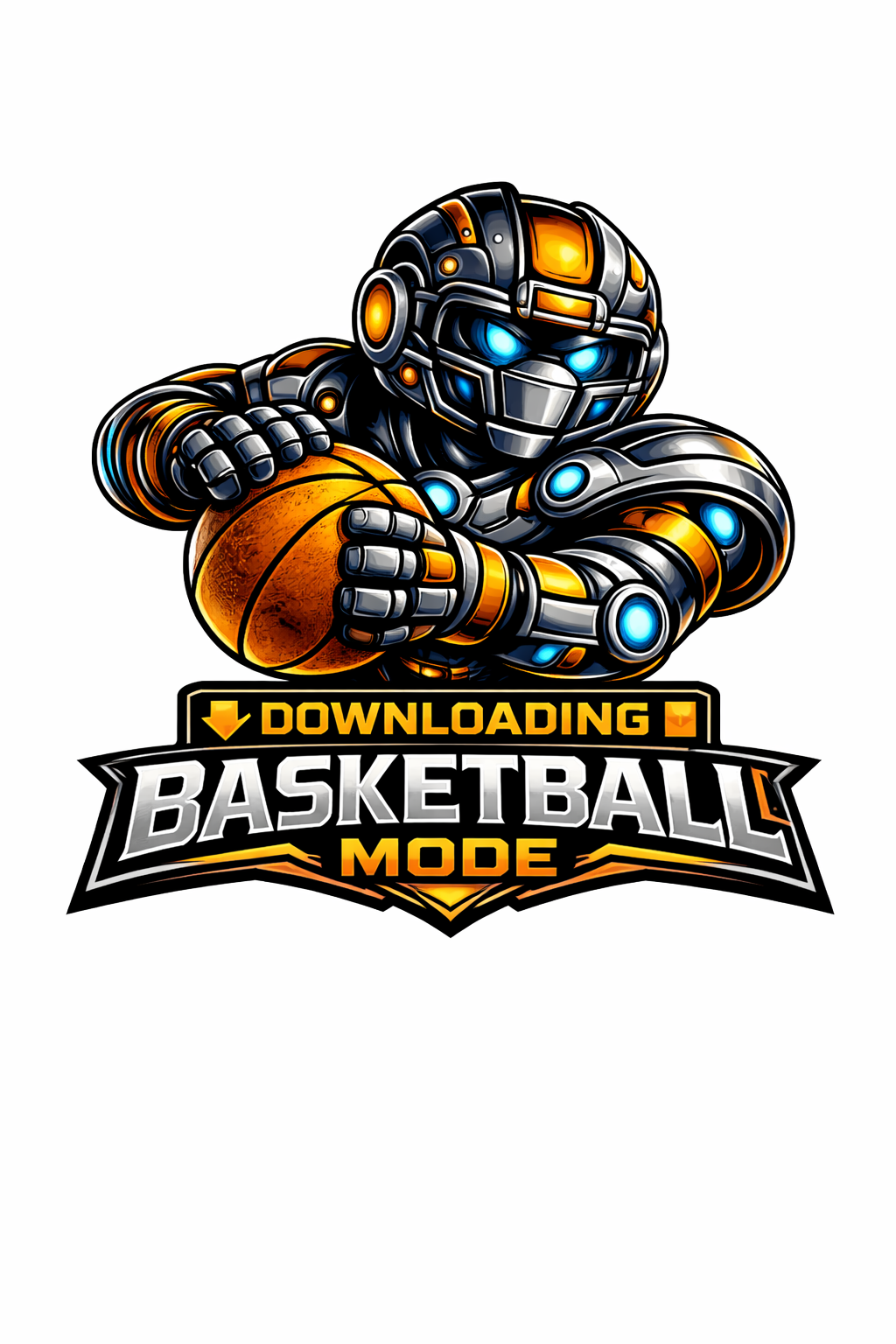 Basketball Player Robot - T-shirt / Hoodie