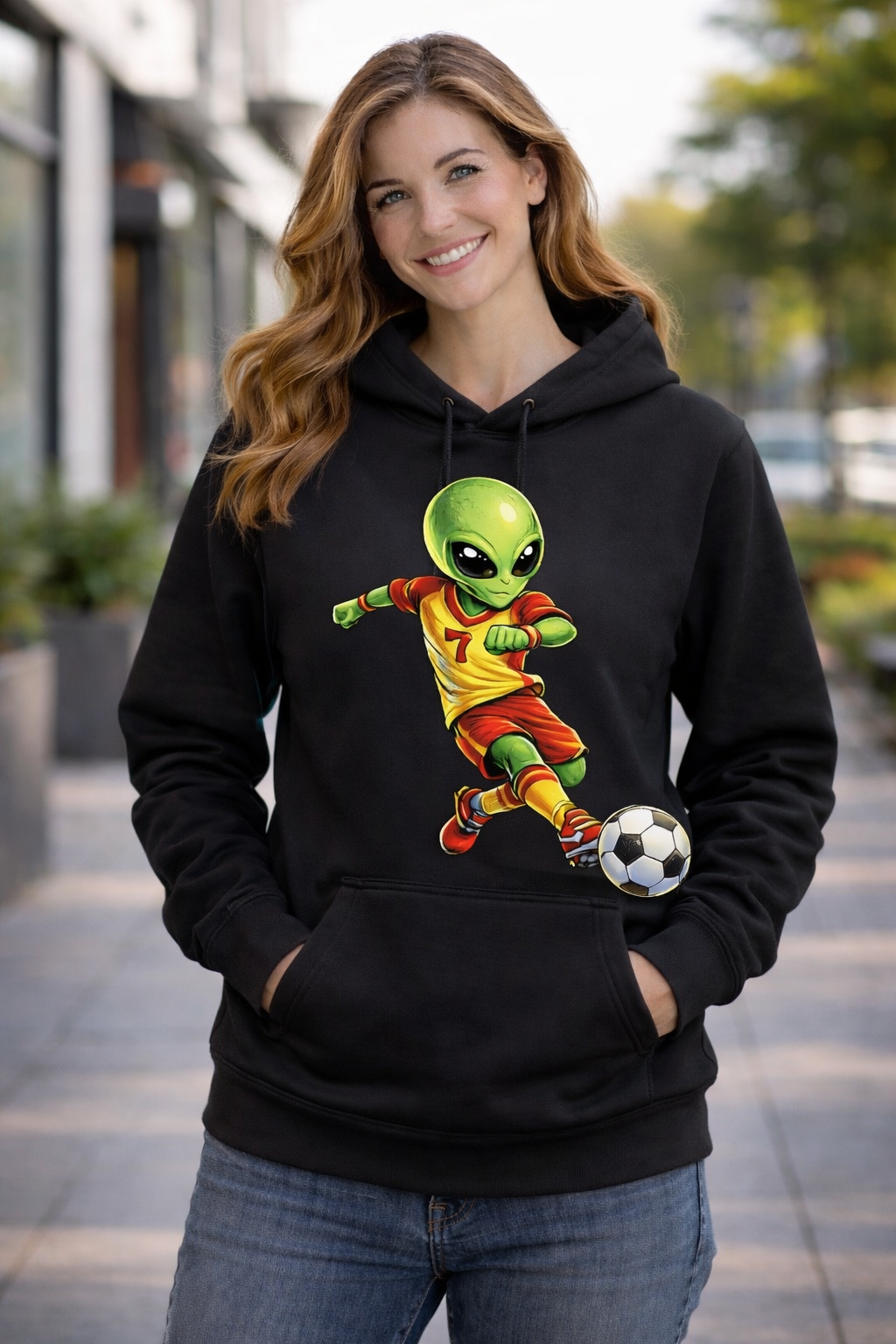 Alien Soccer Player