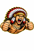 Chiefs Fierce Mascot - T-shirt / Hoodie