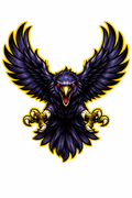 Ravens Fierce Mascot - T-shirt / Hoodie