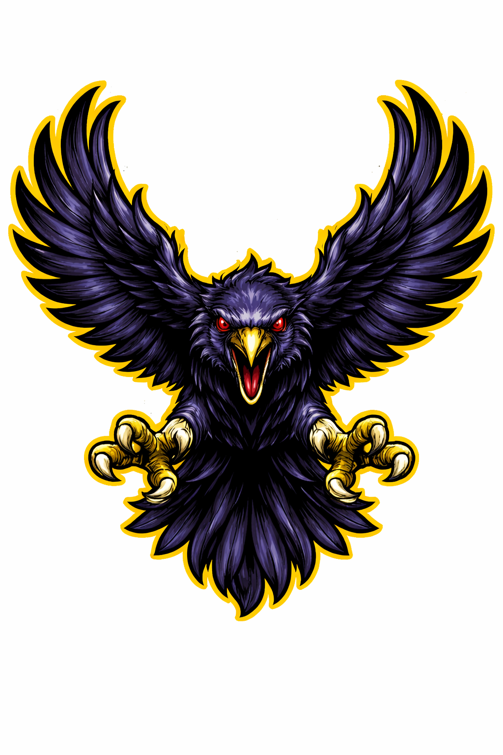 Ravens Fierce Mascot - T-shirt / Hoodie