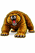 Bears Fierce Mascot - T-shirt / Hoodie