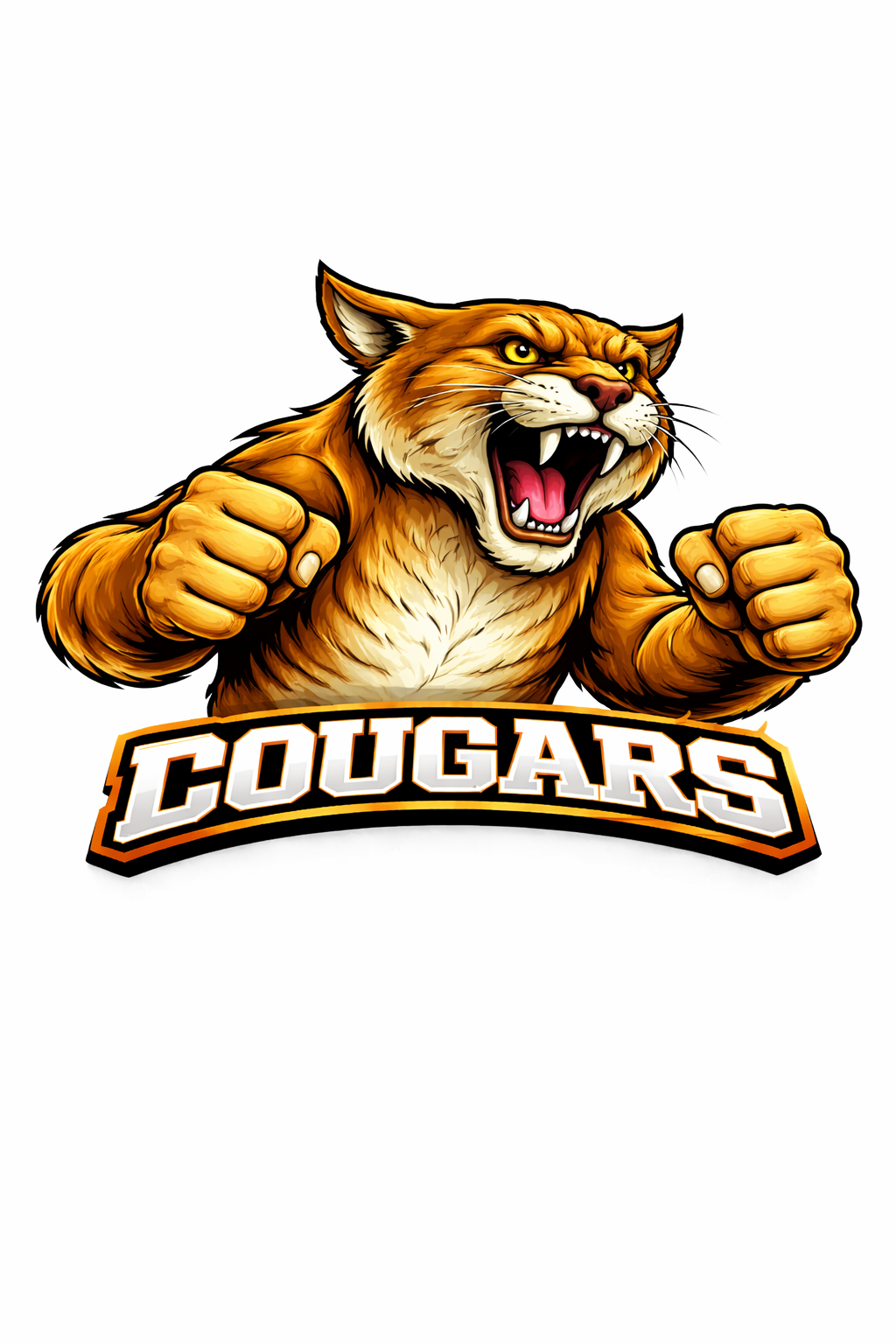 Cougars Mascot - T-shirt / Hoodie