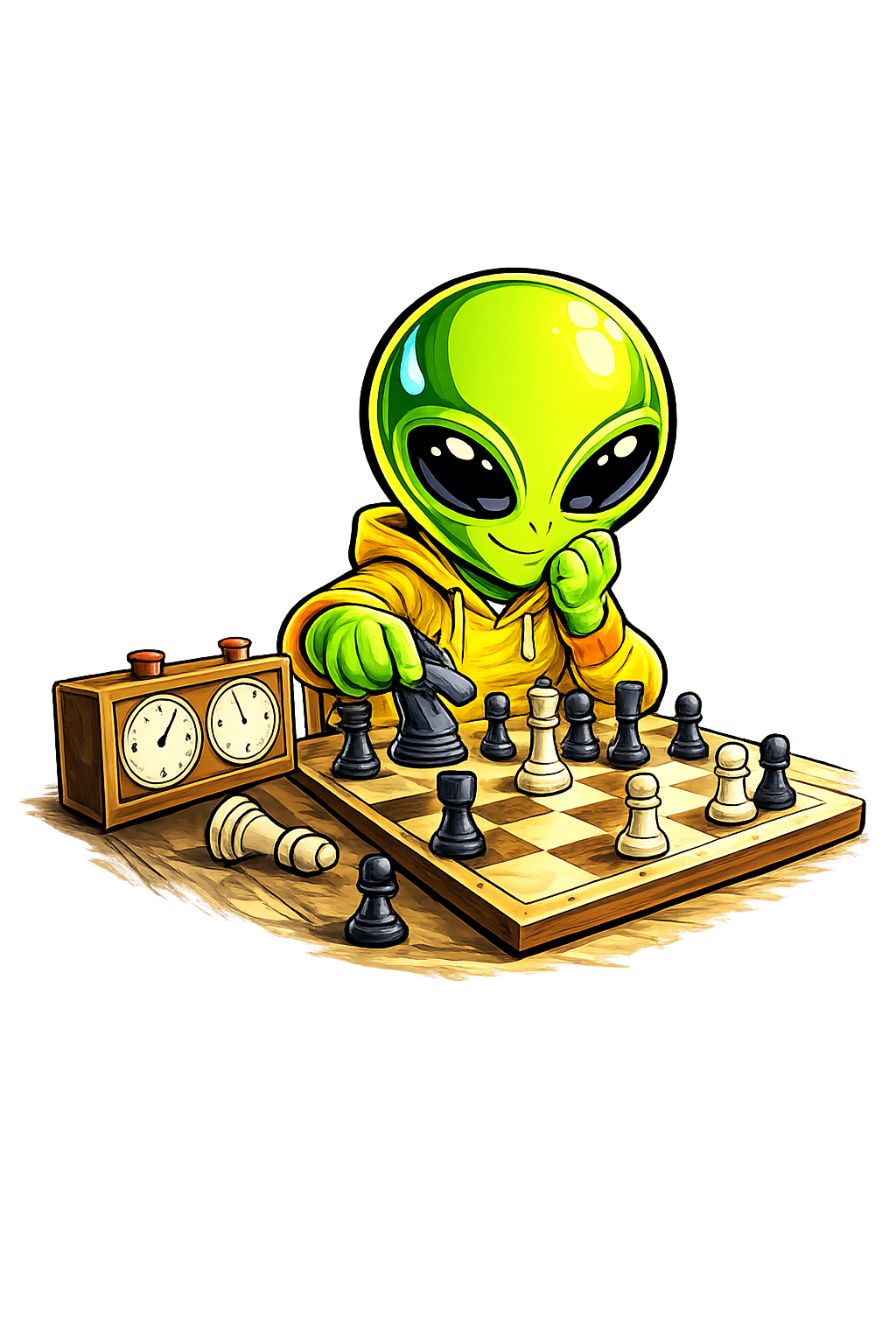 Alien Chess Player