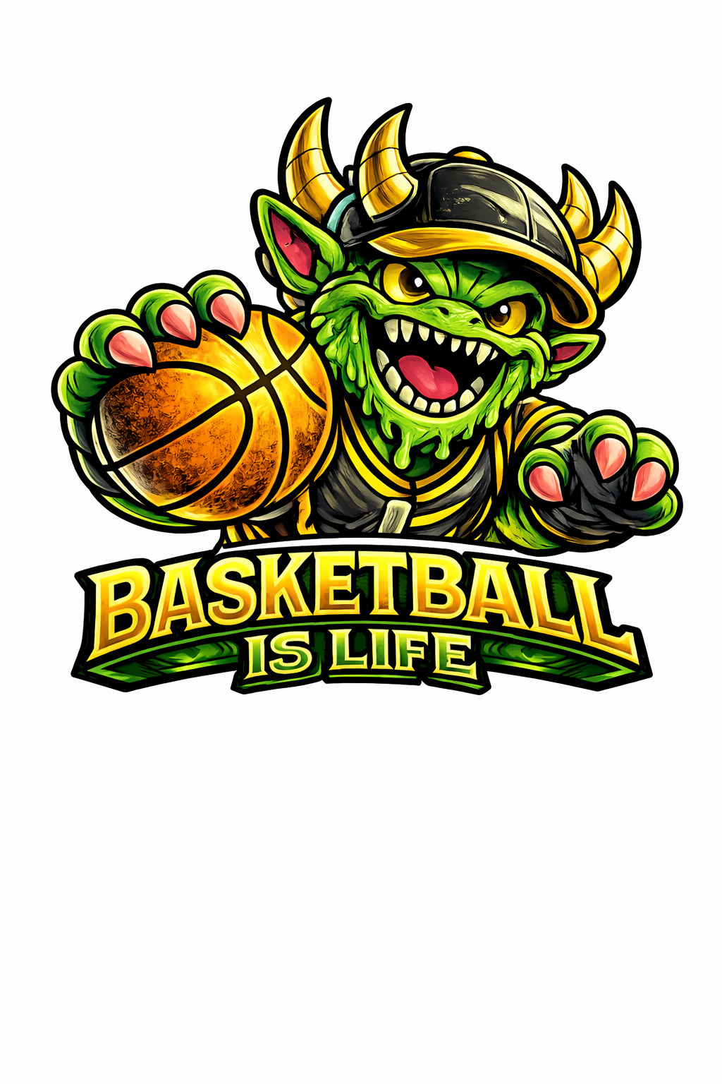 Monster Basketball Player