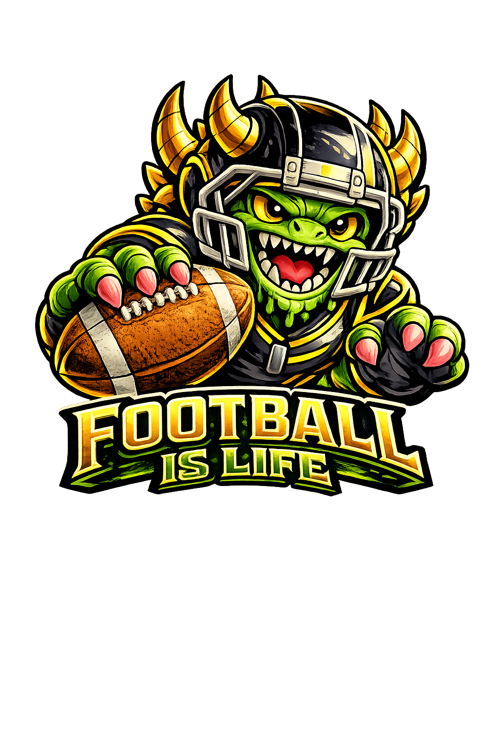 Monster Football Player