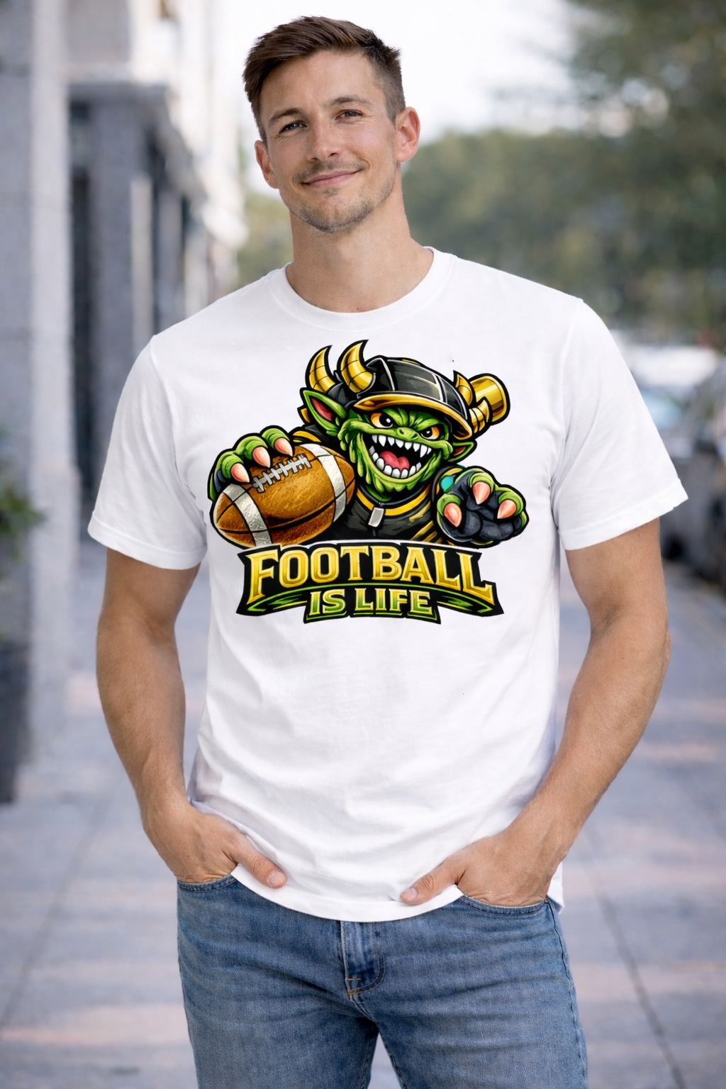 Monster - Football Is Life - T-shirt / Hoodie