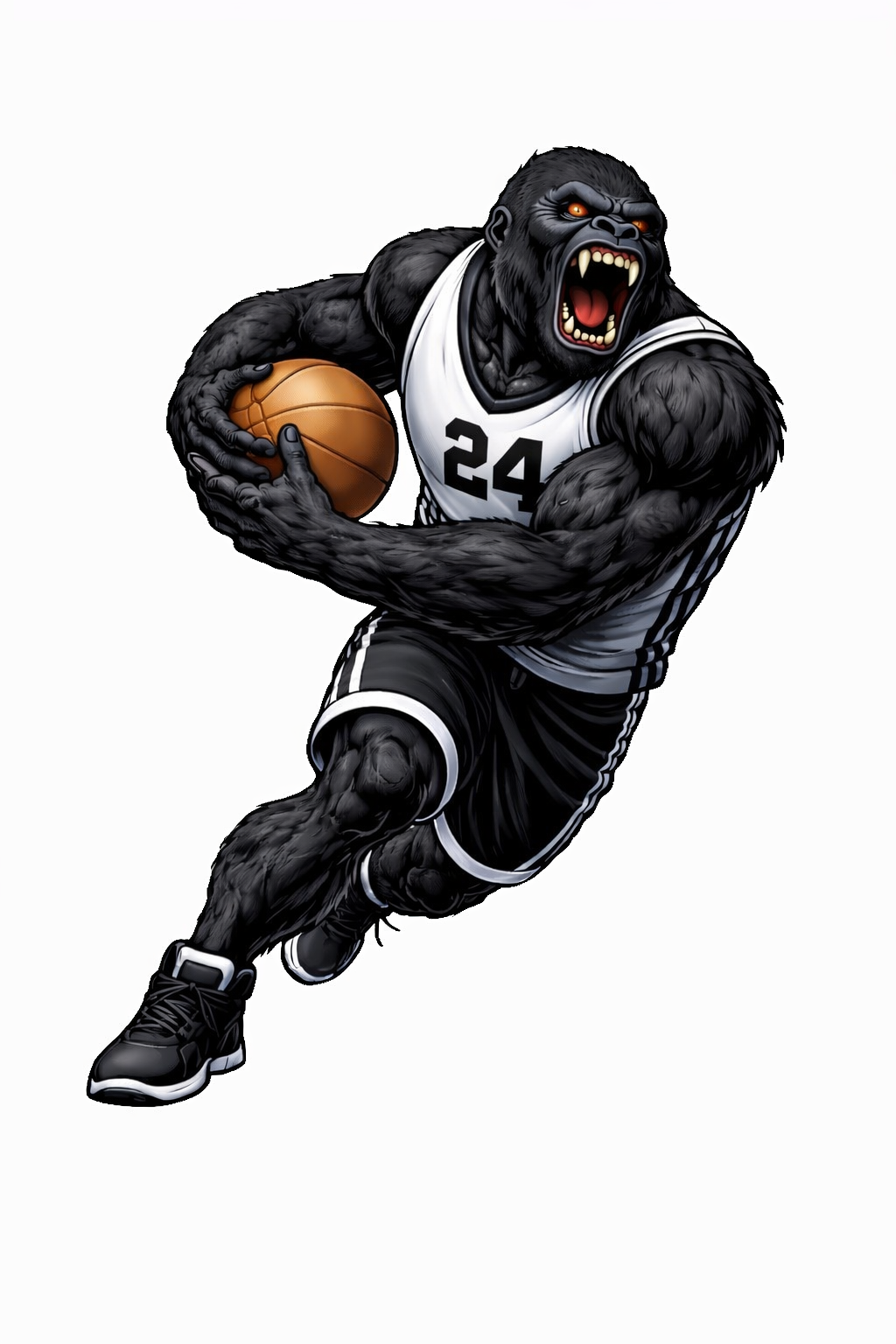 Gorilla Basketball Player - Cross Over - T-shirt / Hoodie