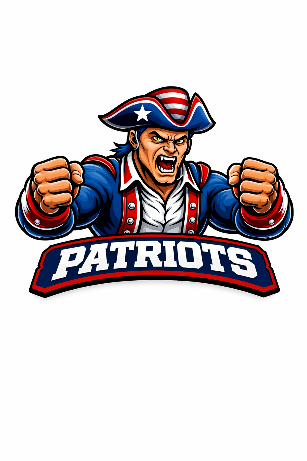 Patriots Classic Mascot - T-shirt / Hoodie