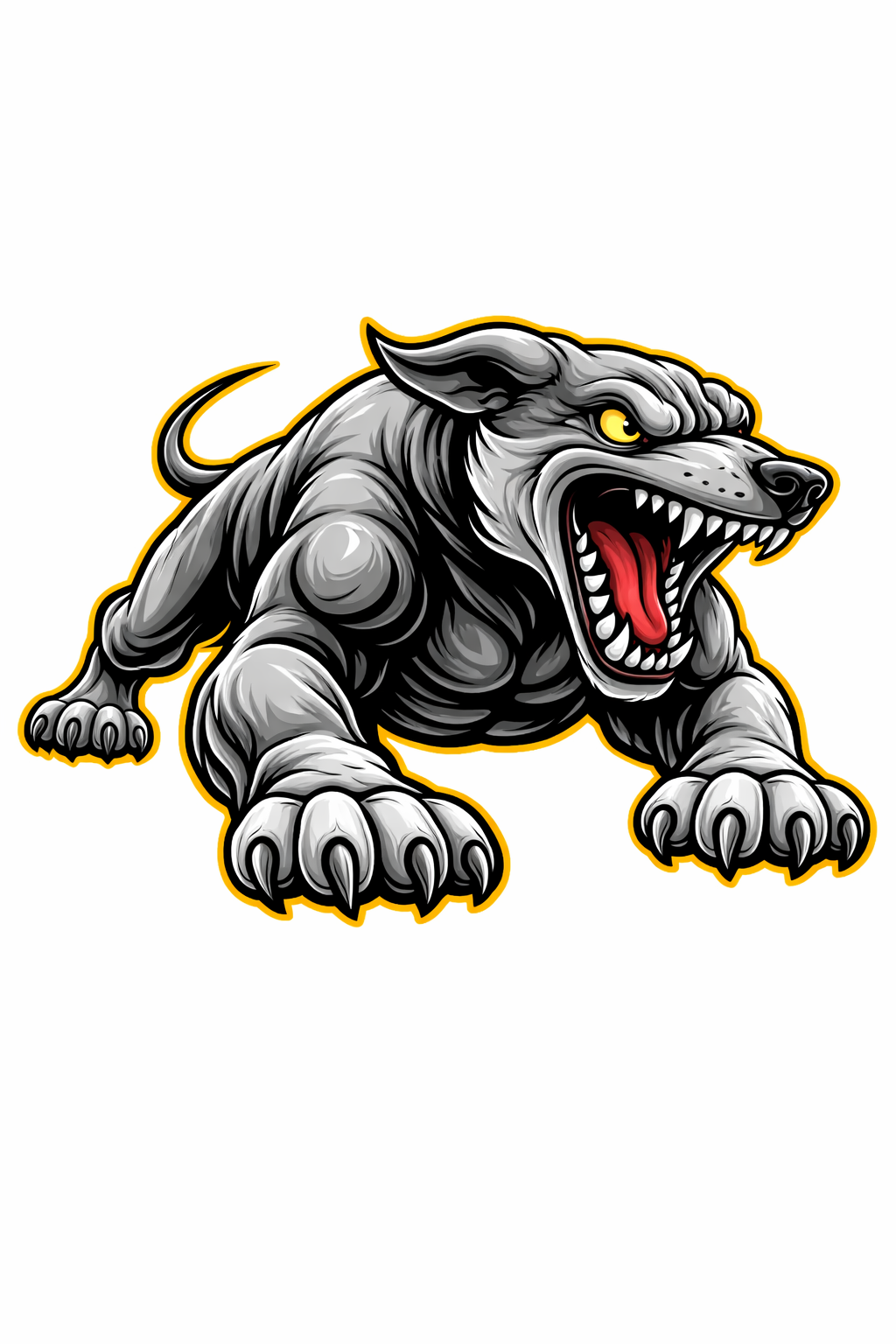 Greyhounds Fierce Mascot - T-shirt / Hoodie