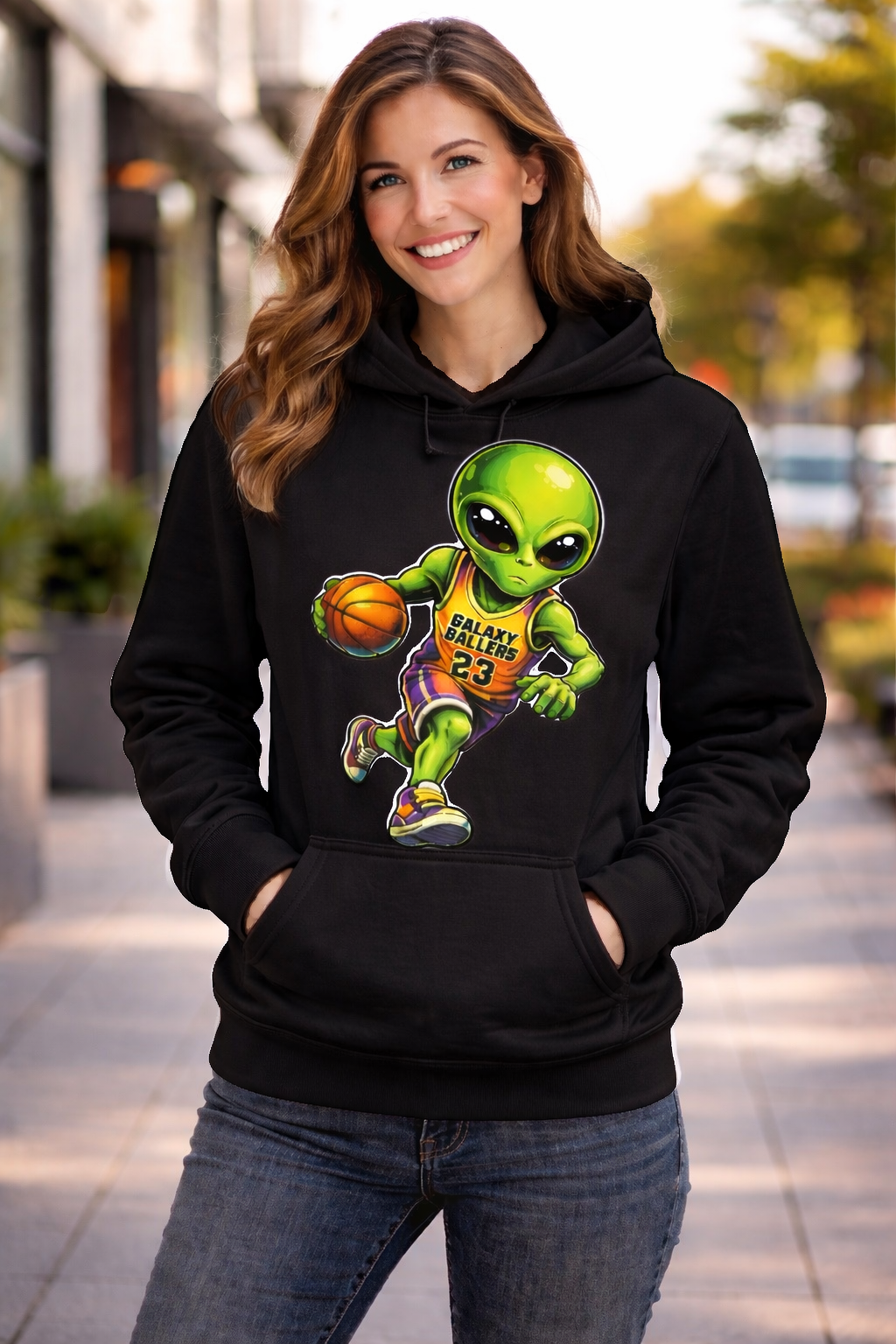 Alien Basketball Player