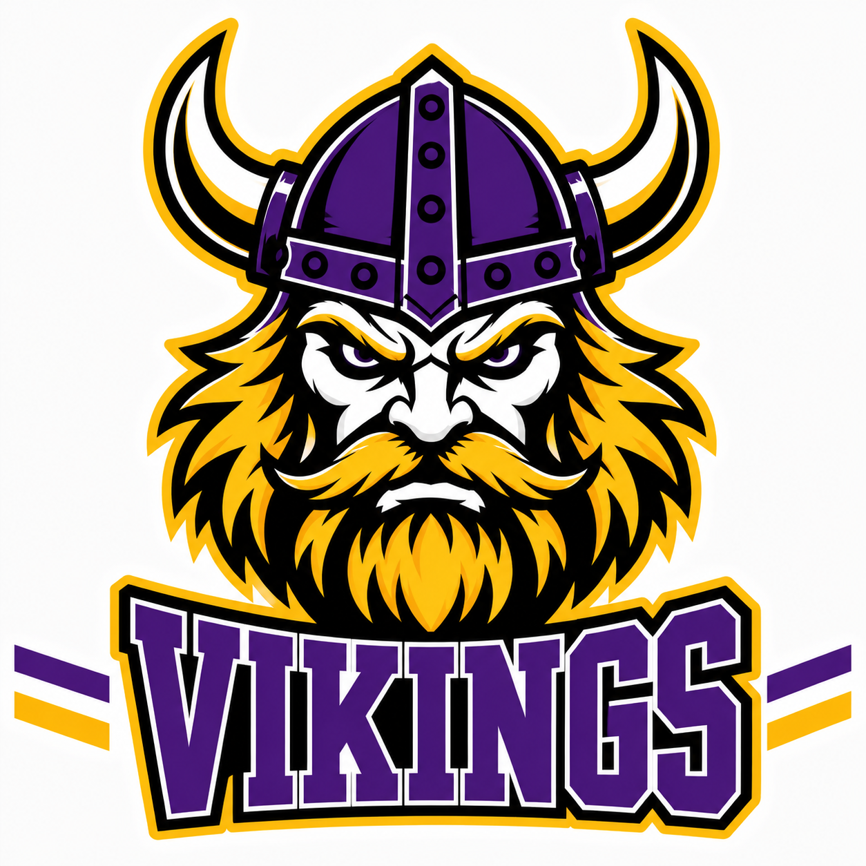 Vikings School Mascot - T-shirt / Hoodie