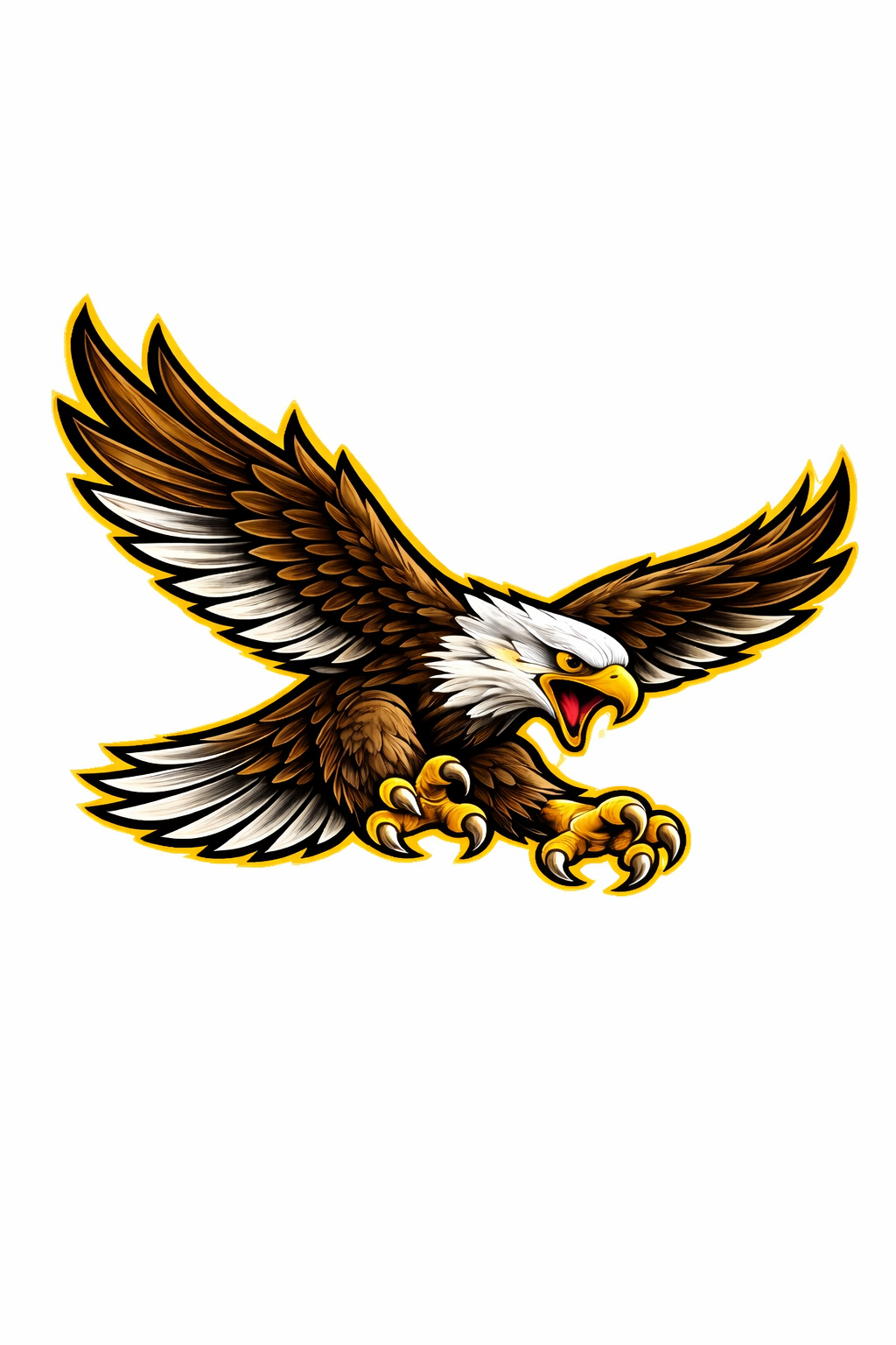 Eagles Fierce Mascot - T-shirt / Hoodie