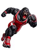 Gorilla Track Runner - Sprinting - T-shirt / Hoodie