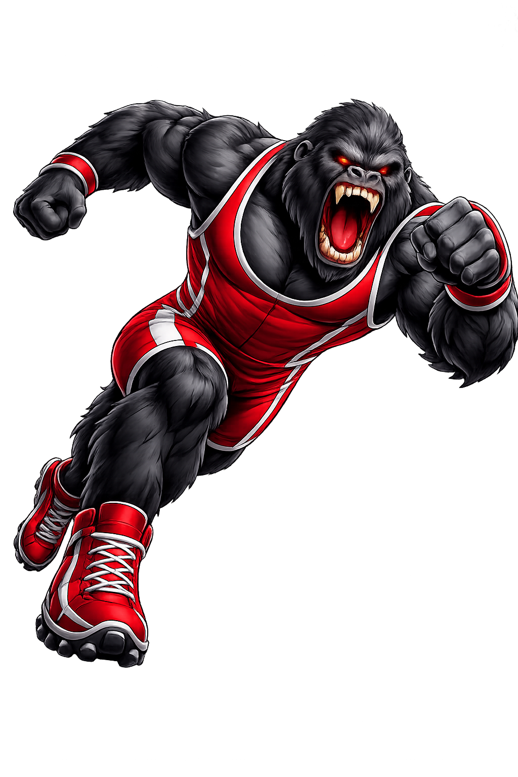 Gorilla Track Runner - Sprinting - T-shirt / Hoodie