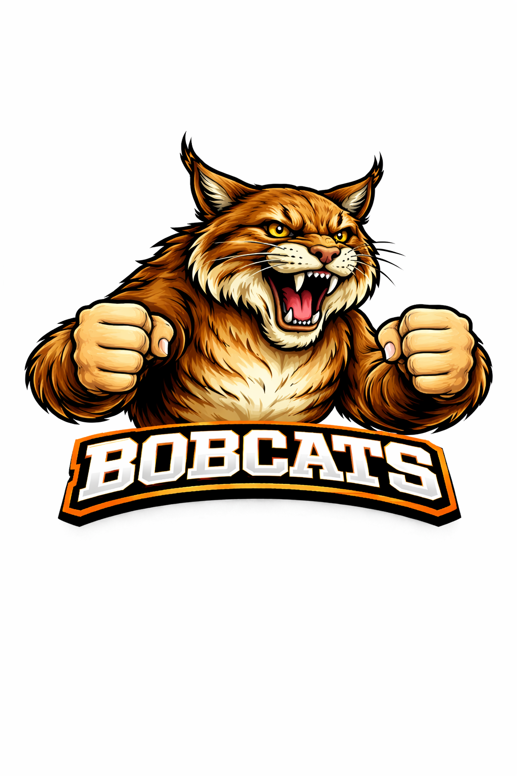 Bobcats Mascot - T-shirt / Hoodie