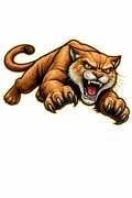 Cougars Fierce Mascot - T-shirt / Hoodie