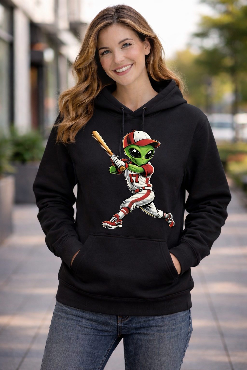 Alien Baseball Player