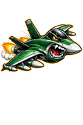 Jets Fierce Mascot - T-shirt / Hoodie