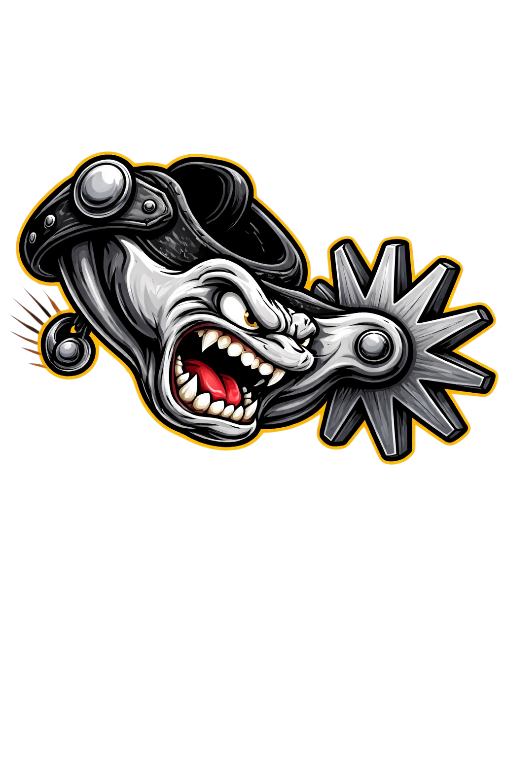 Spurs Fierce Mascot - T-shirt / Hoodie