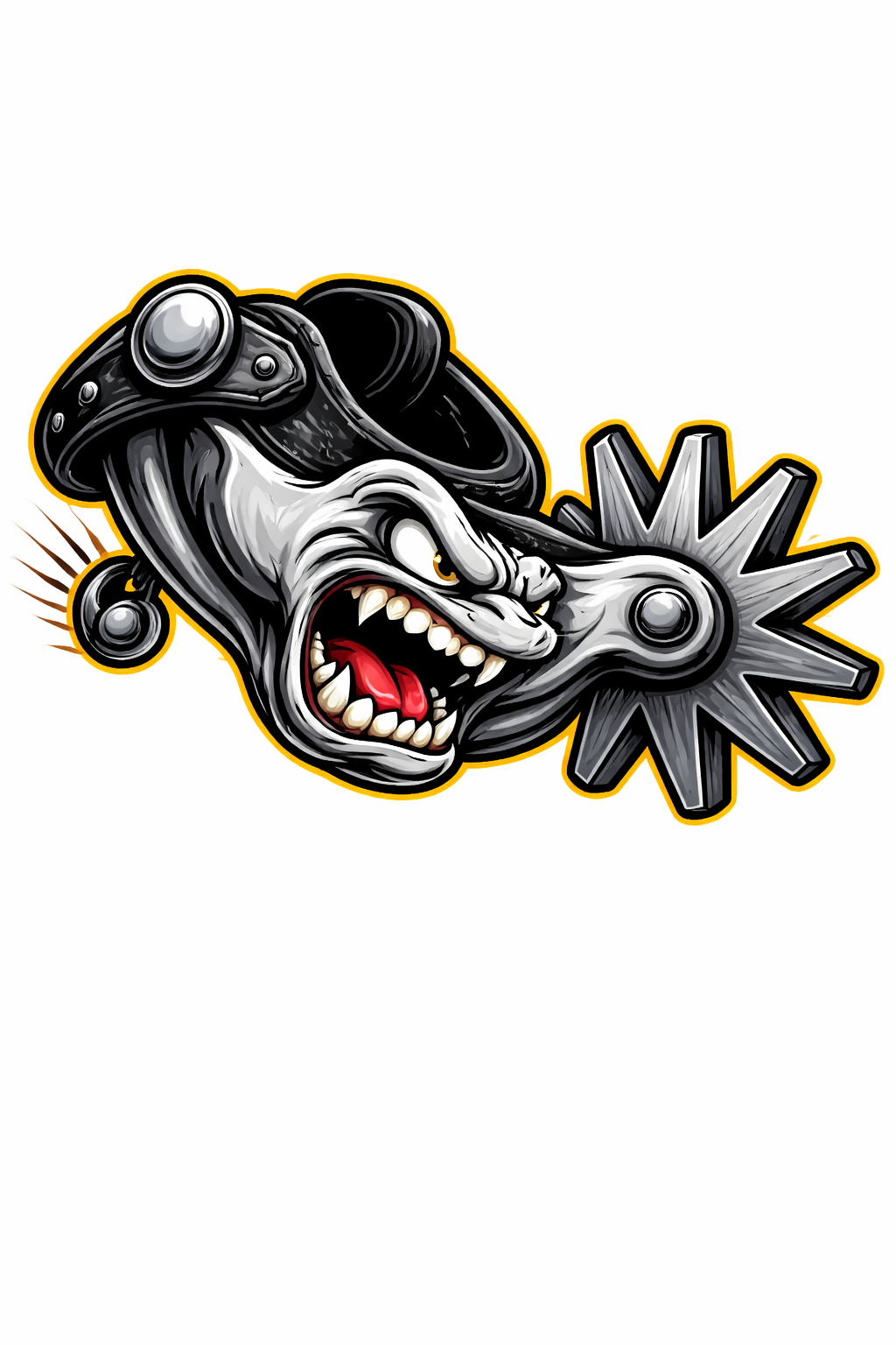 Spurs Fierce Mascot - T-shirt / Hoodie