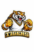 Tigers Mascot - T-shirt / Hoodie