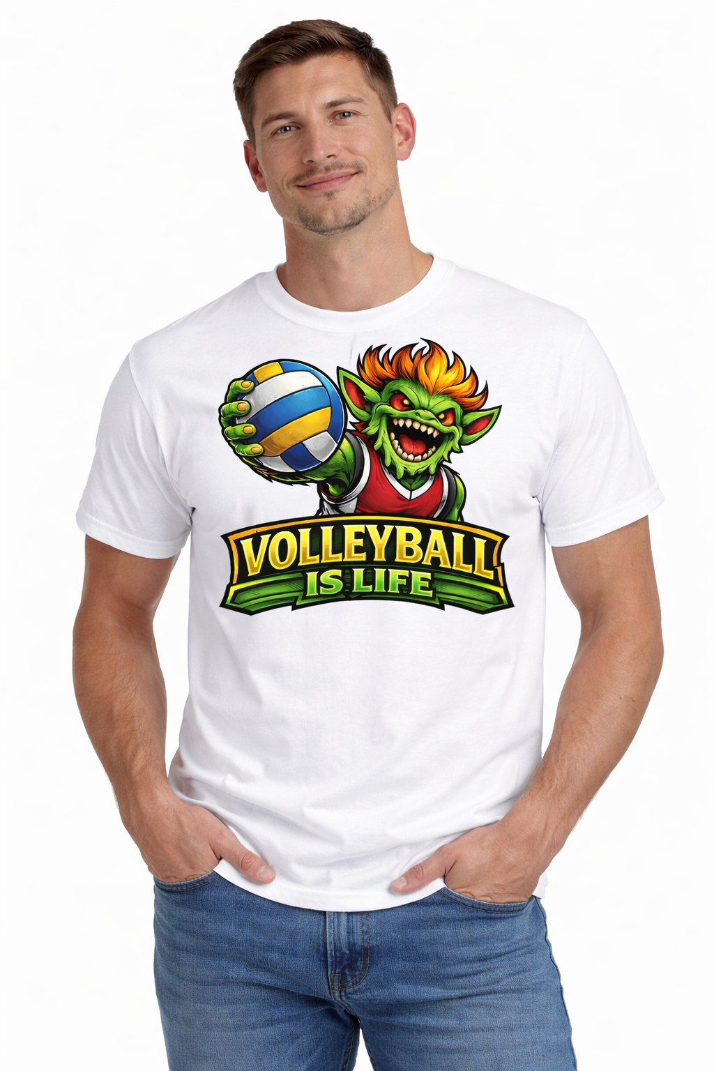 Monster - Volleyball Is Life - T-shirt / Hoodie