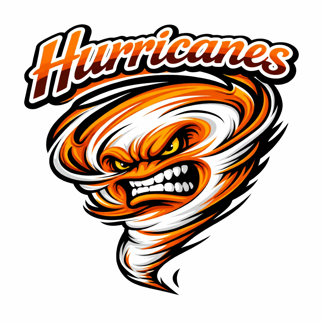 Hurricanes Varsity Mascot - T-shirt / Hoodie