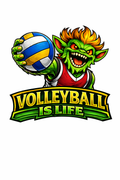 Volleyball is Life Monster - T-shirt / Hoodie