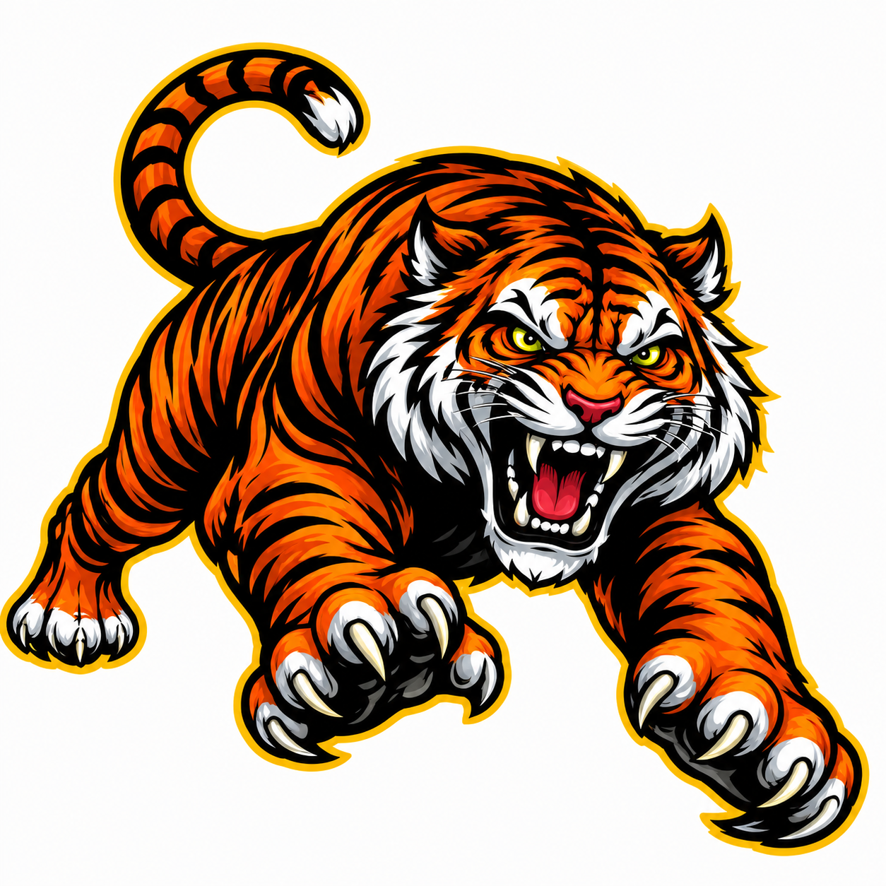 Bengals Fierce Mascot - T-shirt / Hoodie