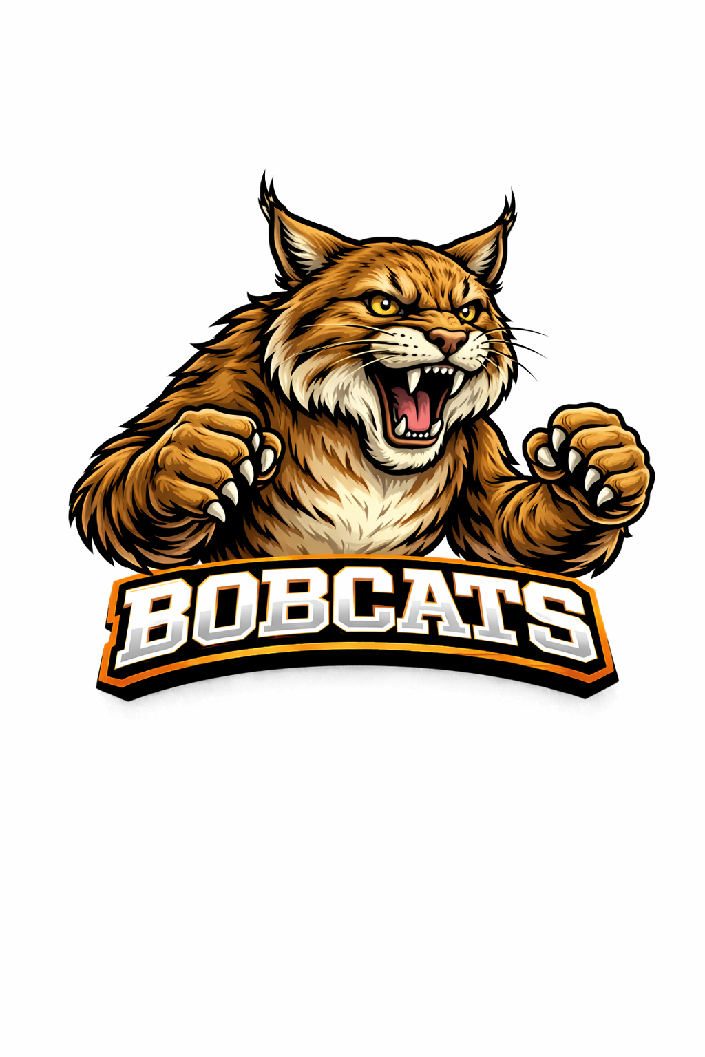 Bobcats Mascot - T-shirt / Hoodie