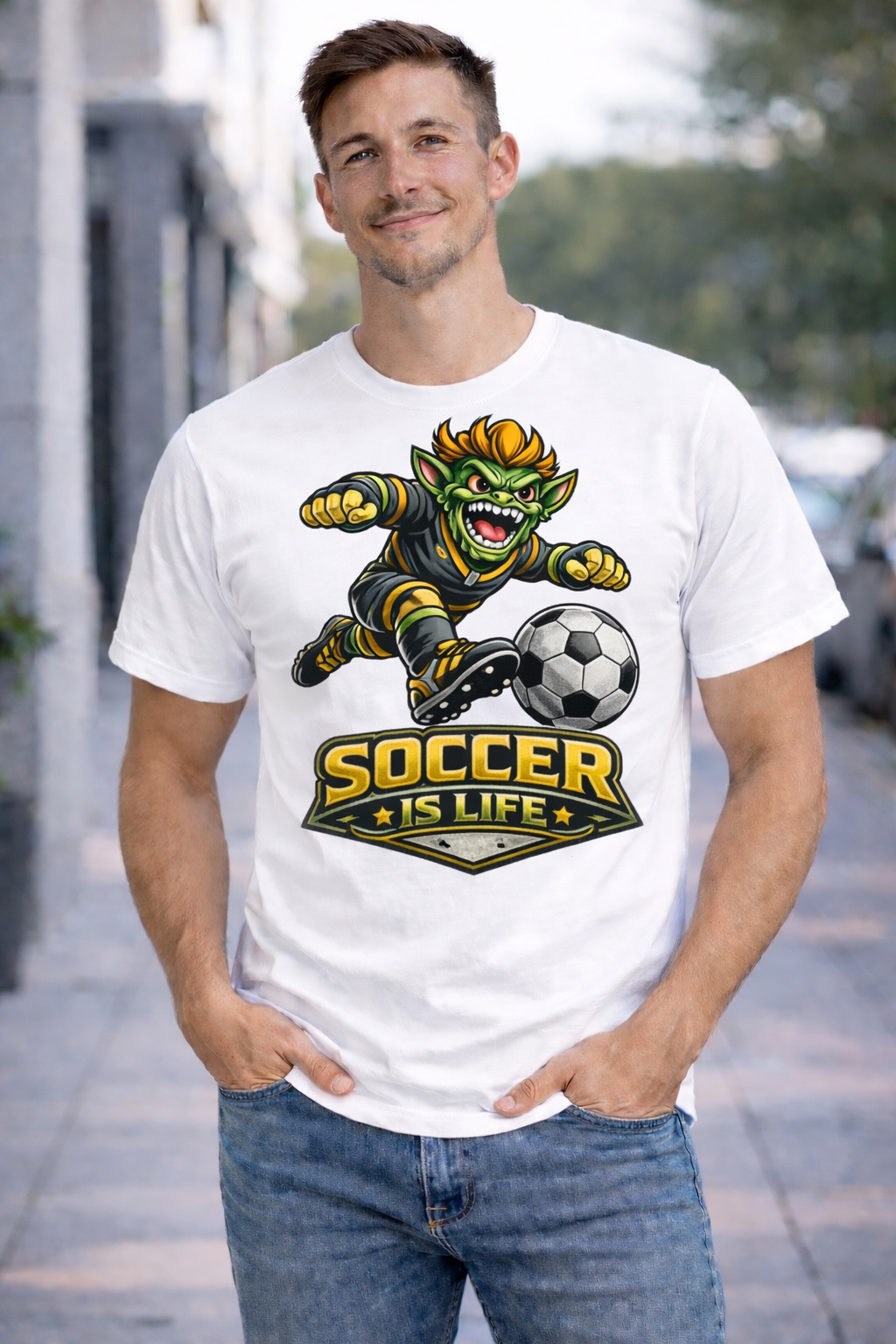 Monster - Soccer Is Life - T-shirt / Hoodie