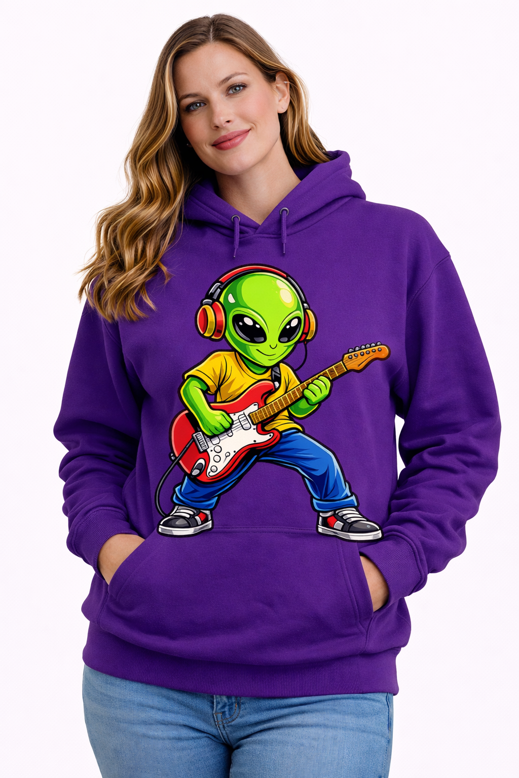 Alien Musician - T-shirt / Hoodie