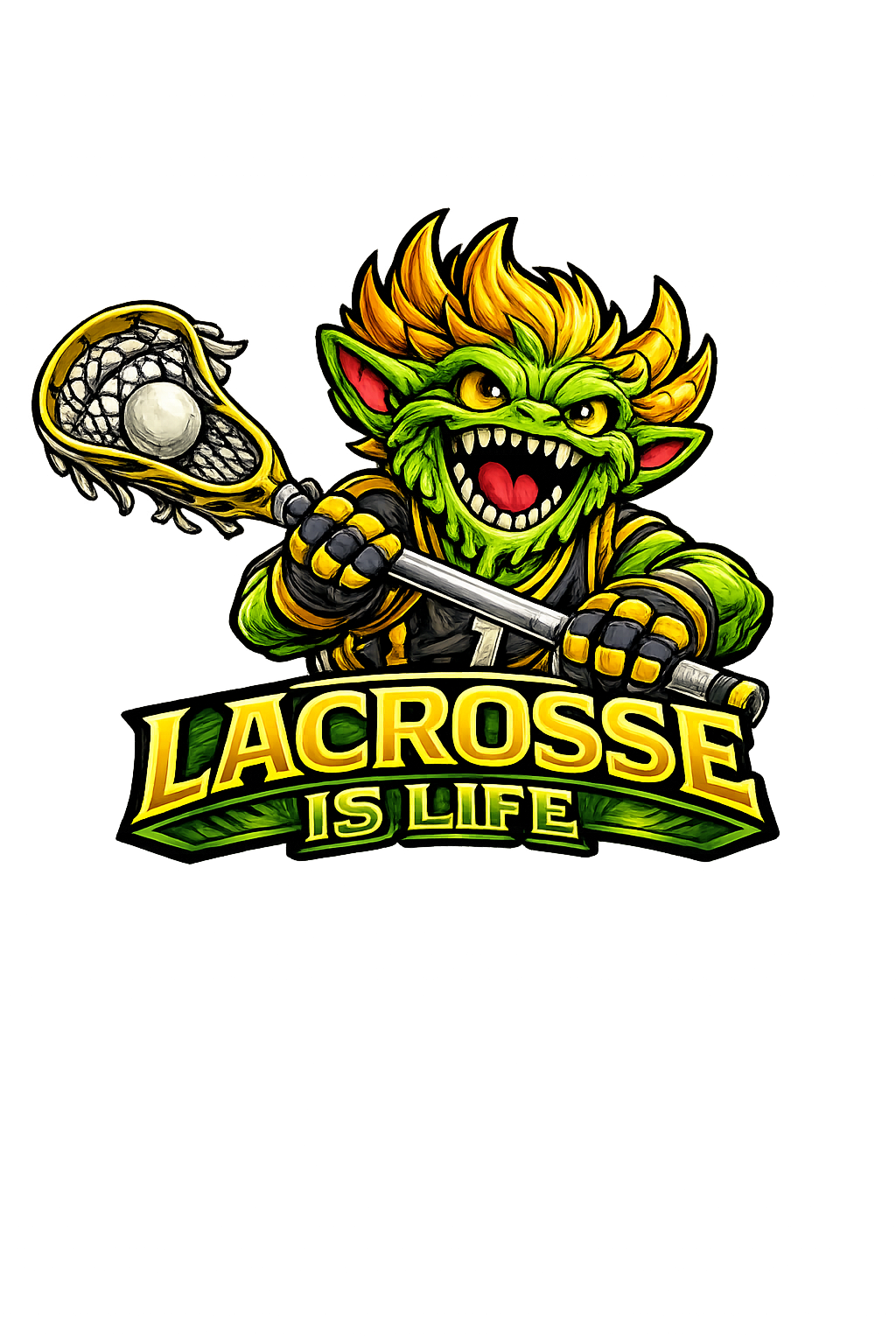 Monster - Lacrosse Is Life - T-shirt / Hoodie